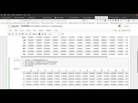 Principal Component Analysis with Python
