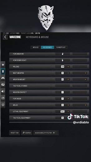 Diablo Warzone KBM Settings Revealed