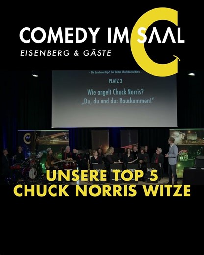 Unsere TOP 5 Chuck Norris Witze | Comedy im Saal