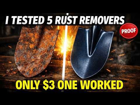 I Tested 5 Rust Removers — Only $3 One Actually Worked (Proof)