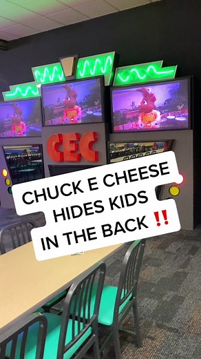 HERE IS PROOF‼️ Chuck E. Cheese is evil ‼️ #fyp #ItsOurHome