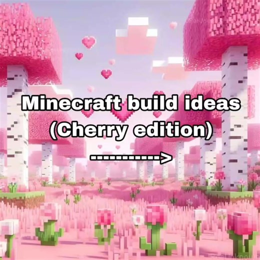 Minecraft build ideas Cherry blossom edition 🤩#minecraft #buildideas #minecraftbedrock #minecraftbuilding #minecraftjava