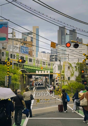 Railway crossing at Yoyogi 代々木の踏切 Beautiful cityscapes in Japan 🇯🇵 More Reels 🎥: @ken.film #tokyo #东京 #도쿄 #東京 #aesthetic #cinematography #videography #japon #yoyogi #train #代々木