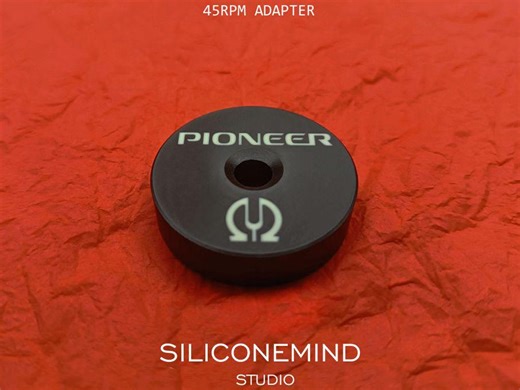 45 RPM Vinyl Record Adapter (x1pc) for 7" Single Vinyl Records [marked Pioneer] - Etsy