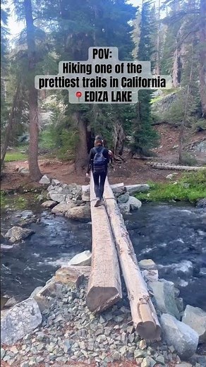 Hiking one of the MOST BEAUTIFUL trails in California | Ediza Lake Trail 🏔️🥾🫶🏼