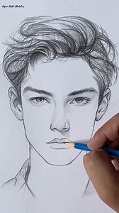 Easy to draw face Feature of boy 😍. | Arjun sethi sketches