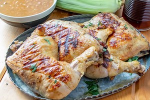 Grilled Fireman Chicken - Cornell Chicken