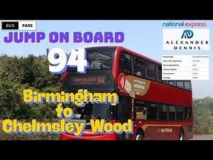 Route Birmingham to Chelmsley Wood | Ride the Iconic Red 94 | City Sights & Suburban Gems