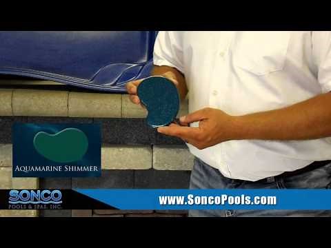Fiberglass Swimming Pool Color Options Sonco Pools and Spas