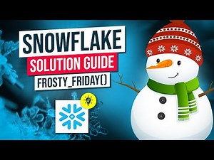 Snowflake Python Worksheets (Frosty Friday: Week 41 - Basic)