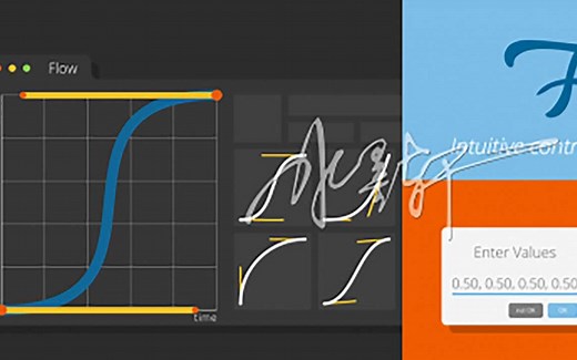 中文汉化AE脚本-AEscripts Flow v1.4.1 Win/Mac关键帧缓入缓出曲线调节制作工具包含完整预设库   下载安装使用完整教程免费下载