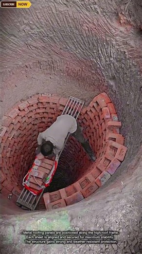 Skilled Brick Lining Technique for Well Construction and Circular Wall Reinforcement in Deep l