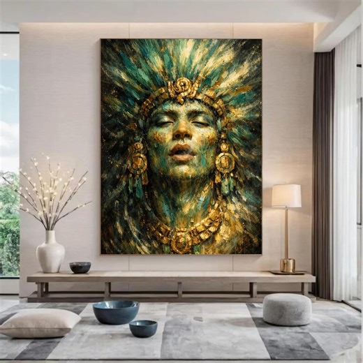The God Quetzalcoatl Aztec Art - Mythology Art - God Art Prints - Esoteric Home Decor - Fantasy Decor - Etsy