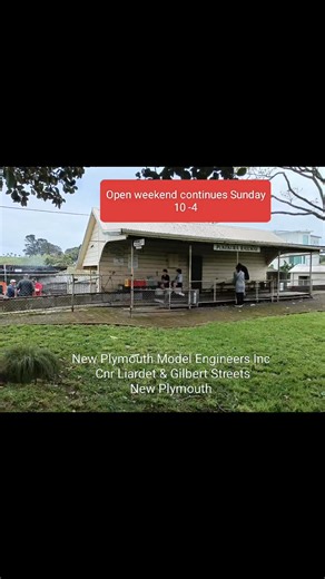 New Plymouth Model Engineers Inc miniature railway Open Day Saturday October 2025 #NPMEInc #minaturerailway #newplymouthnz | New Plymouth Model Engineers Inc.