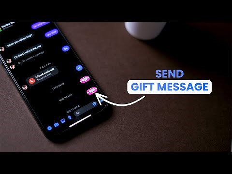 How to Send a Gift Message in Messenger?