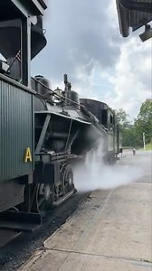The Bald Knob train departs Cass, beginning the 11 mile journey to Bald Knob. Limited seating remains for this popular excursion through the end of October. Learn more at mountainrail.com | Cass Scenic Railroad