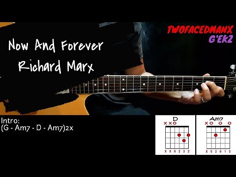 Now And Forever - Richard Marx (Guitar Cover With Lyrics & Chords)