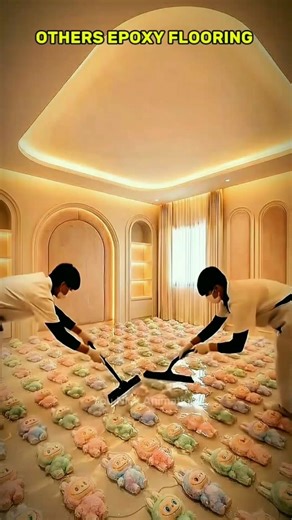 Others Epoxy Flooring Vs Last One 💀 #shorts