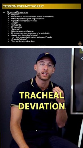How to Spot Tension Pneumothorax Fast!