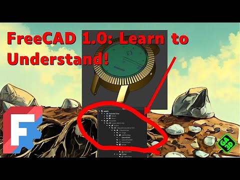The Construction Tree in FreeCAD 1.0 : learn, Test and understand !