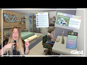 Better Mental Health in Sims 4? Therapy Mod + More Load Screen Overlays!