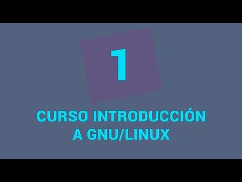1.- Curso de introducción a GNU/Linux - Presentación