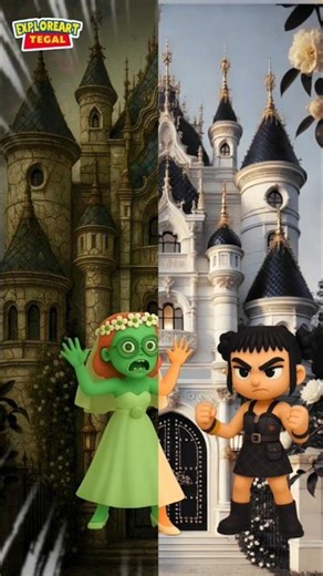 zombie bride vs zoey #animation #cartoon #kpopdemonhunters