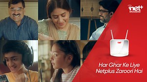 Har Ghar Ke Liye Netplus Zaroori Hai Book Your Connection Now: 91 70875 70875 #netplus #netplusbroadband #new #ad #offer #plans #entertainment #speed | Fastway Transmissions Pvt. Ltd.