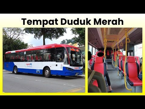 Red Seats HISB x rapidKL SKSBUS SA12-300 Three-step (JQT5745) Exterior & Interior