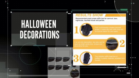 Ciieeo Mini Coffin Box with Lid 6Pcs Halloween Coffin Treat Candy Boxes Decorative Party Prank Props for Spooky Home and Event Decor