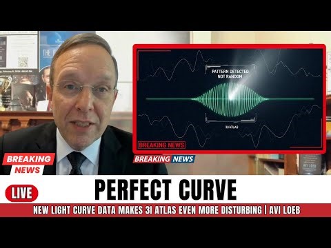 New Light Curve Data Makes 3I ATLAS Even More Disturbing | Avi Loeb.