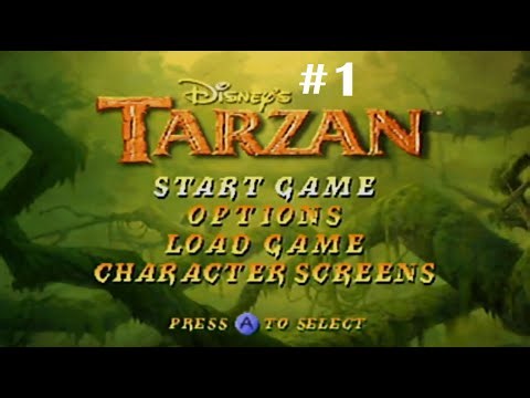 Let's Play Disney's Tarzan (N64) #1 - Adventurous Youth