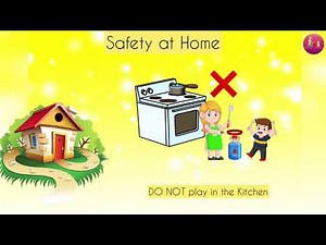 UKG - Safety at Home for kids - safety rules at home - safety measures at home for kids