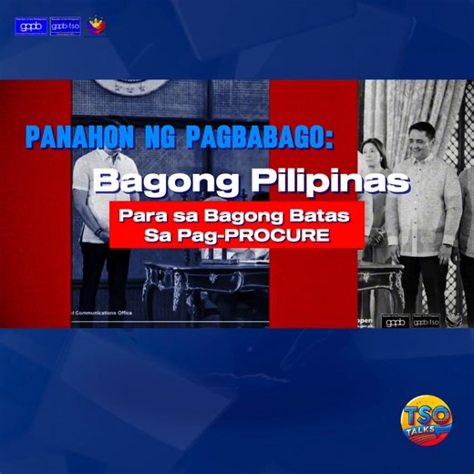 🎥 𝗪𝗔𝗧𝗖𝗛 & 𝗪𝗜𝗡! 𝗧𝗦𝗢 𝗧𝗮𝗹𝗸𝘀 𝟮𝟬𝟮𝟱 – 𝗘𝗽𝗶𝘀𝗼𝗱𝗲 𝟭𝟰 🎯📚 🚀 Don’t miss this must-watch episode featuring Ms. Armi Cecilia L. Dela Cruz, a Recognized Trainer of the Government Procurement Policy Board and Chief Administrative Officer, BAC Secretariat Division, Procurement Management Service, Department of Transportation. 📌 Topic: Competitive Dialogue under RA 12009 🏛️✨ 💡 Learn how this approach boosts efficiency, transparency, and accountability in public sector procuremen