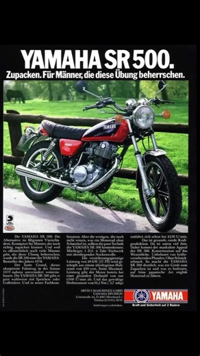 Exploring the Yamaha SR500 Motorcycle Classic
