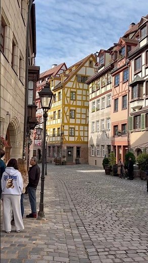 🏘️ Weißgerbergasse Nuremberg – Historic Half-Timbered Houses in the Old Town 🇩🇪