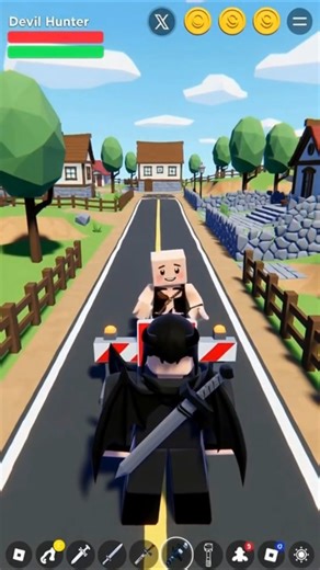 Roblox Devil Hunter | Roadblock Fight Gone Wrong #roblox