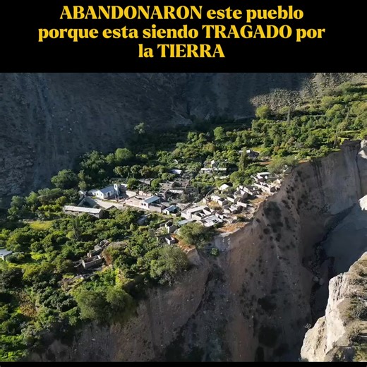 Un pueblo donde las personas ABANDONARON por que esta siendo TRAGADO por la TIERRA, hace 10 años abandonaron. 🎥 Video completo en YouTube 📍Moquegua _ Perú 🔗https://youtu.be/ioHE7np5dyg | Jose Medrano