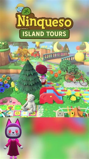 Candyland the Land of Doodles | ACNH | Ninqueso Island Tours #dreamislandtour