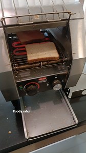 Automatic Bread Toasting Machine 😱 Pratik Hotel Jodhpur #reels #viral #trending #foody #foodie #bread #machine | Foody Rahul