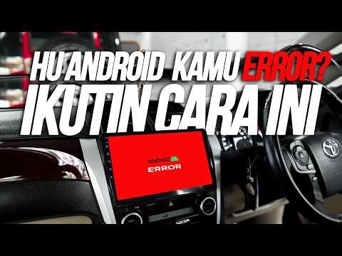 THIS IS HOW TO OVERCOME ANDROID HEADUNIT ERROR!!!
