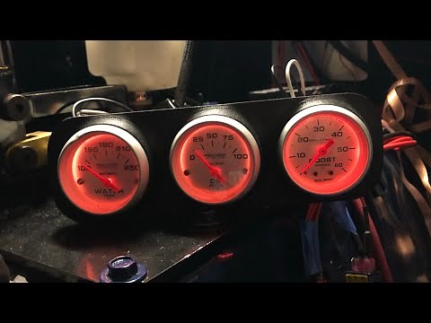 How To Install Autometer Mechanical BOOST Gauge