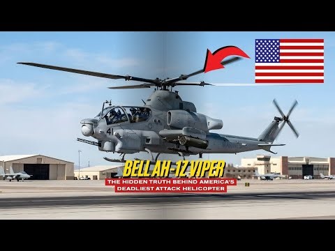 Bell AH-1Z Viper: The Hidden Truth Behind America’s Deadliest Attack Helicopter
