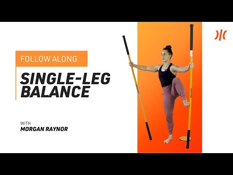 Single Leg Stability Workout For Dancers with Stick Mobility