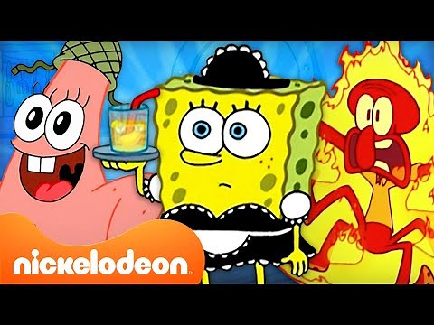 Bob Esponja | ¡Lo MEJOR de Bob Esponja Temporada 3! | Compilación de 60 minutos | Nickelodeon