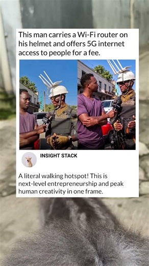 The Walking Wi-Fi Hotspot! 📶