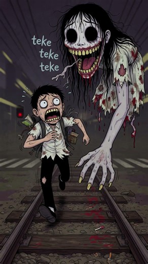 TEKE TEKE | Japanese Urban Legend #horrorstories