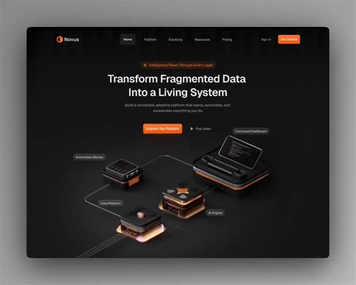 Crafted a smooth and engaging landing page