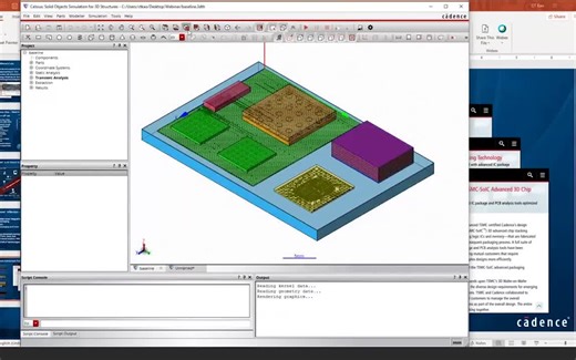 Electrical-Thermal Co-simulation of 3D-IC Structures Using Celsius Thermal Solve