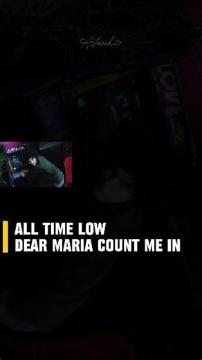 (ShortsLyrics) All Time Low - Dear Maria Count Me In #alltimelow #lyrics #artusik29 #shorts